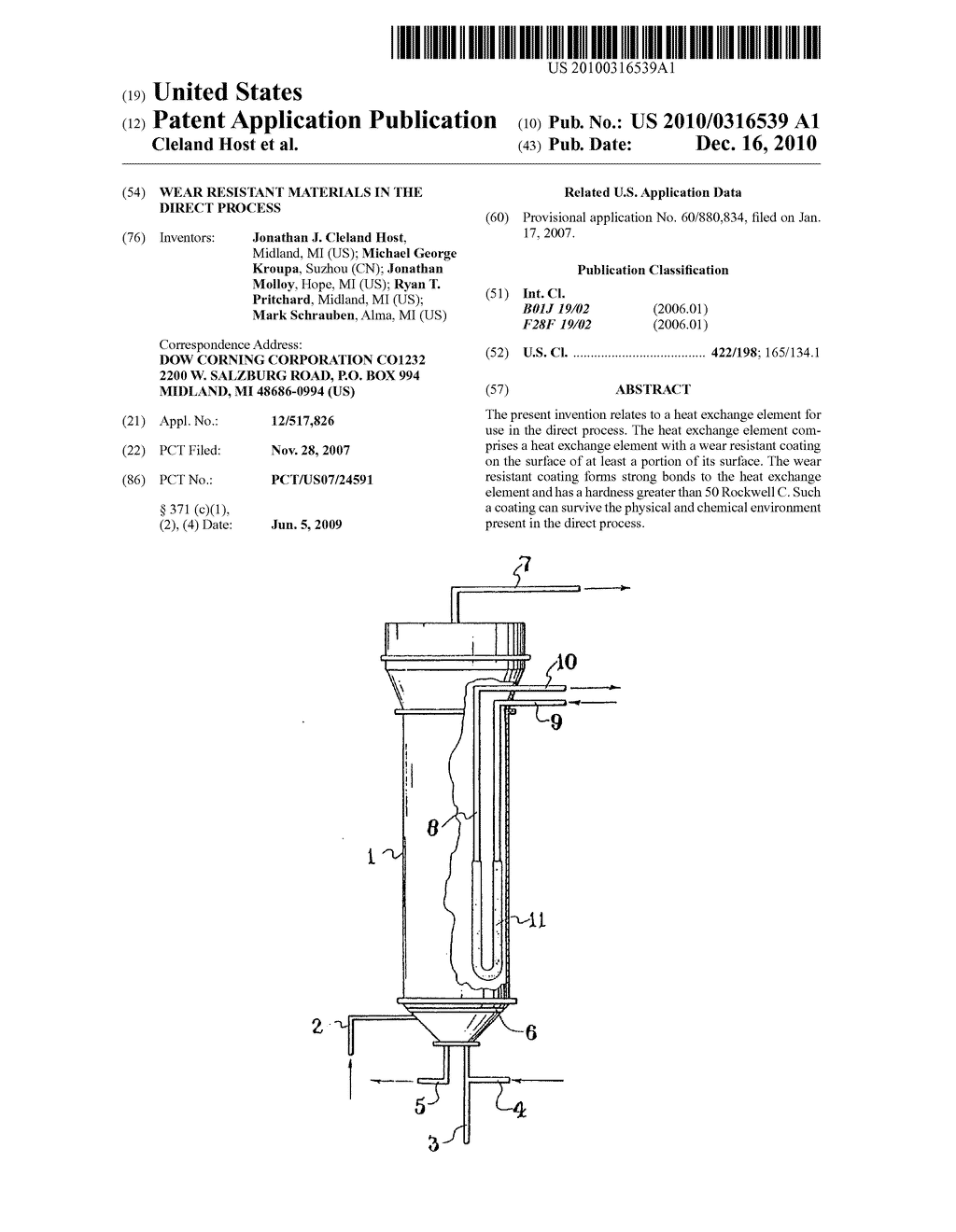 Wear Resistant Materials In The Direct Process - diagram, schematic, and image 01