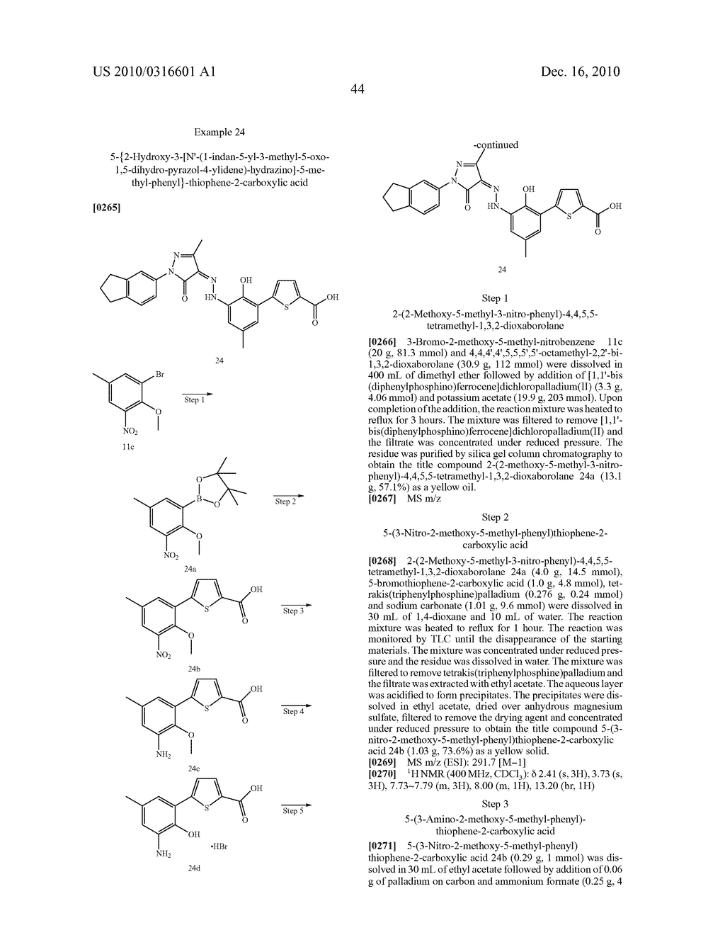 BICYCLO-SUBSTITUTED PYRAZOLON AZO DERIVATIVES, PREPARATION PROCESS AND PHARMACEUTICAL USE THEREOF - diagram, schematic, and image 45