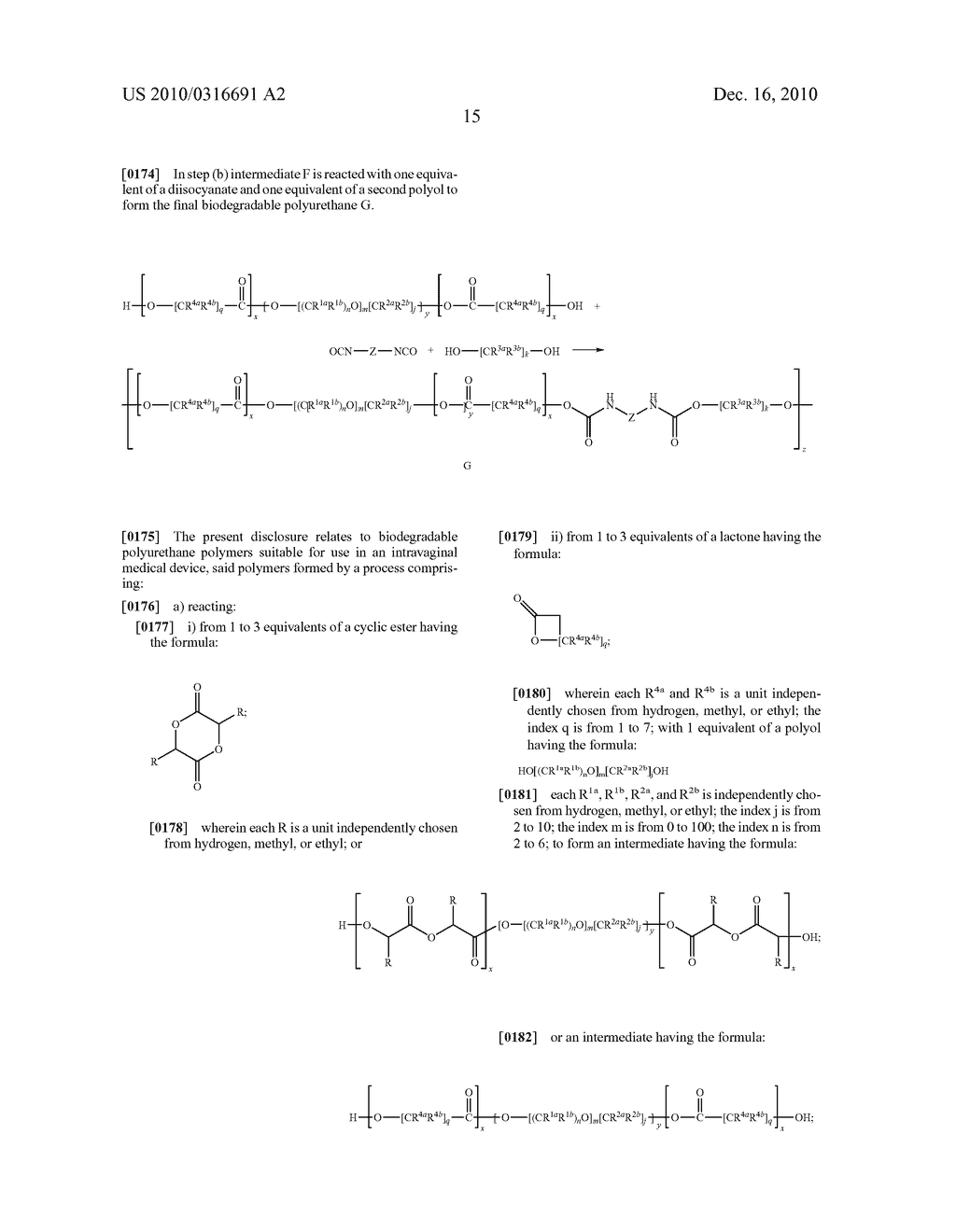 BIODEGRADABLE INTRAVAGINAL MEDICAL DEVICE FOR DELIVERY OF THERAPEUTICS - diagram, schematic, and image 23