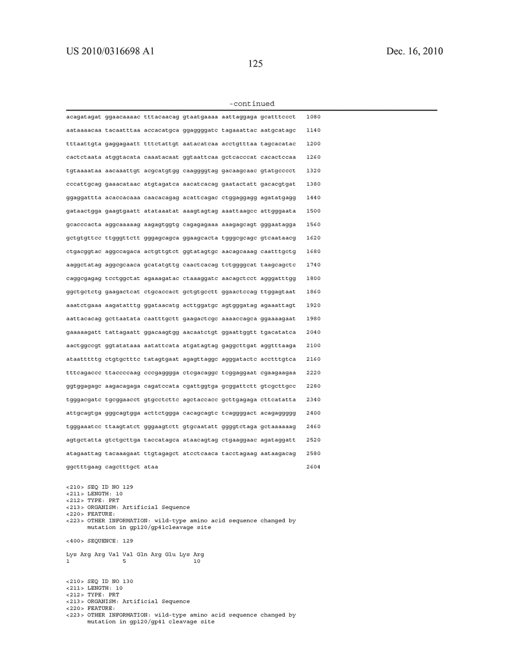 POLYNUCLEOTIDES ENCODING ANTIGENIC HIV TYPE C POLYPEPTIDES, POLYPEPTIDES AND USES THEREOF - diagram, schematic, and image 240