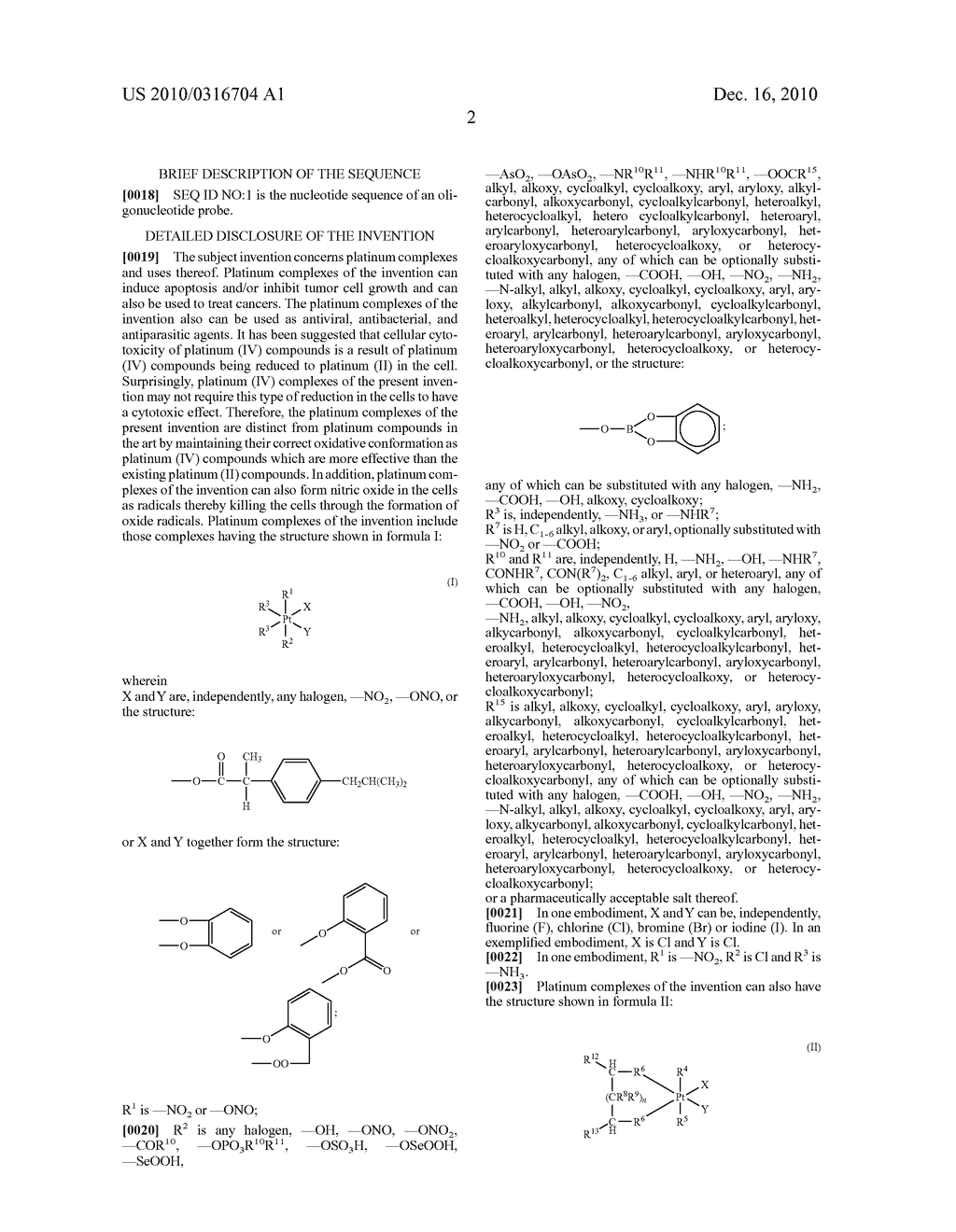 PLATINUM COMPLEXES AND METHODS OF USE - diagram, schematic, and image 17