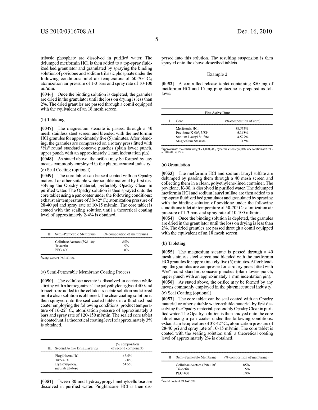 Novel Pharmaceutical Formulation Containing A Biguanide and a Thiazolidinedione Derivative - diagram, schematic, and image 06