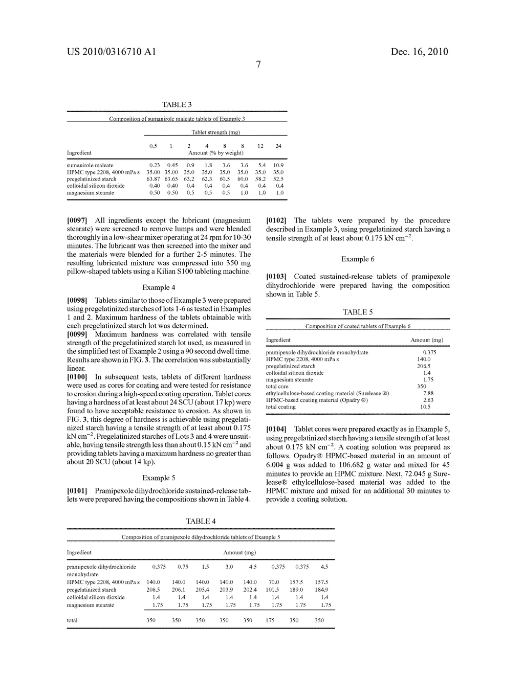 SUSTAINED-RELEASE TABLET COMPOSITION OF PRAMIPEXOLE - diagram, schematic, and image 12