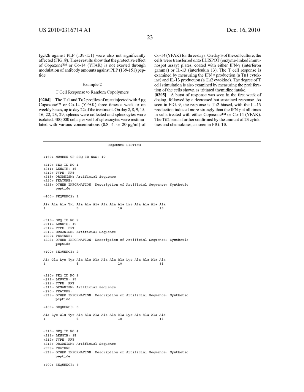 METHODS OF TREATING DISEASE WITH RANDOM COPOLYMERS - diagram, schematic, and image 47