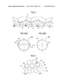 MOLD FOR FORMING GOLF BALL AND GOLF BALL MANUFACTURED USING THE SAME diagram and image