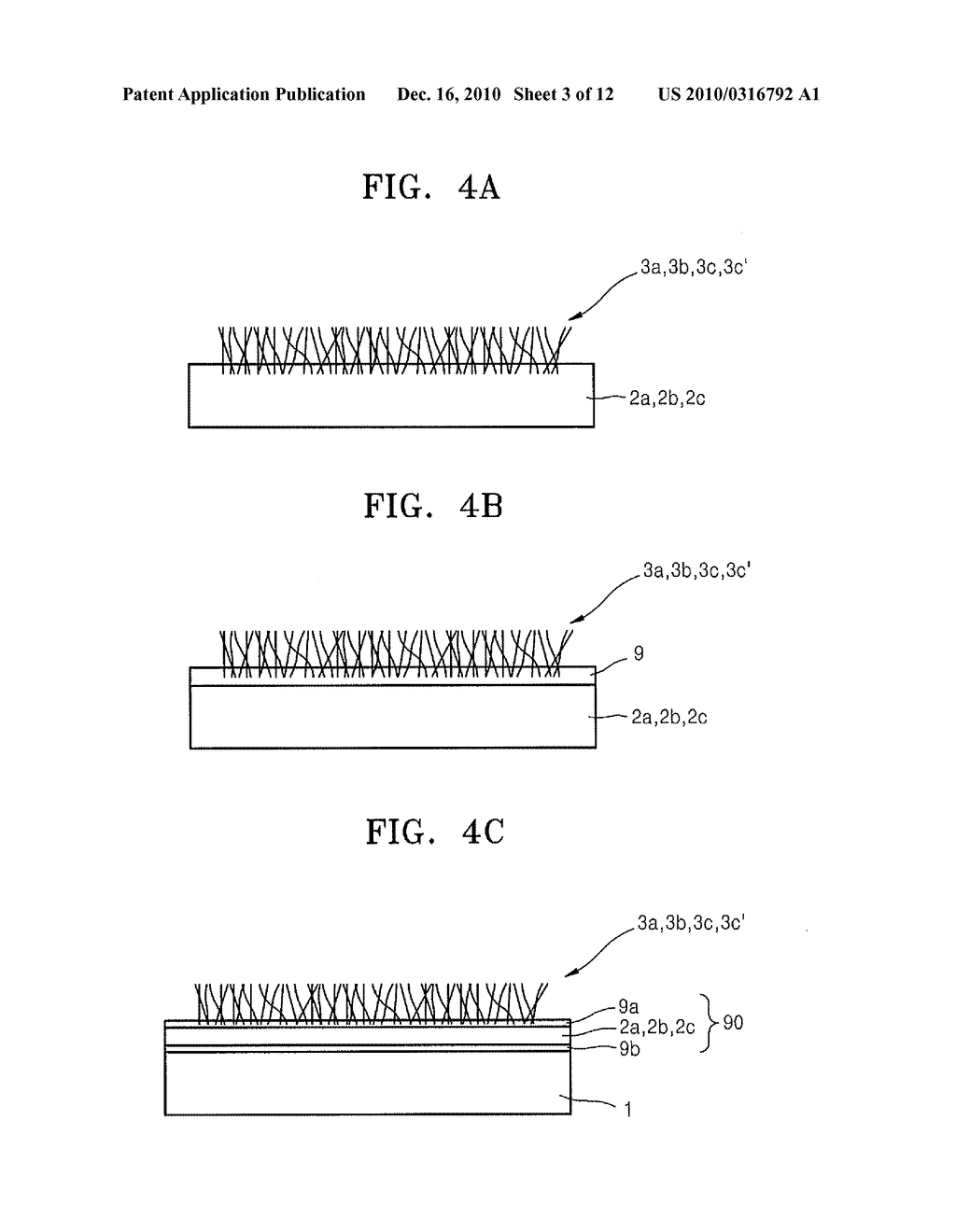 METHOD OF FABRICATING ELECTRON EMISSION SOURCE AND METHOD OF FABRICATING ELECTRONIC DEVICE BY USING THE METHOD - diagram, schematic, and image 04