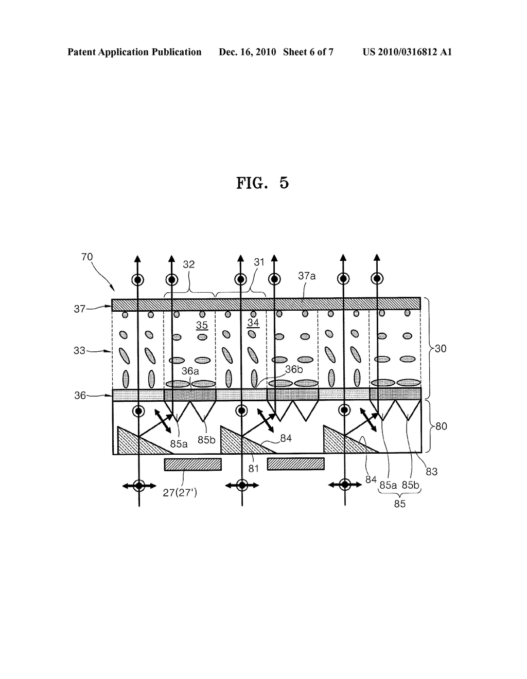 POLARIZATION CONVERTING SYSTEM, METHOD OF MANUFACTURING THE SAME AND LIQUID CRYSTAL DISPLAY USING THE SAME - diagram, schematic, and image 07