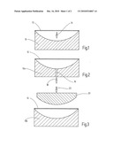 METHOD FOR BENDING AND THERMALLY PRESTRESSING RADIATION SHIELDING GLASS diagram and image