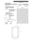 Assembly method by reactive brazing and vacuum cartridge assembled according to this method diagram and image