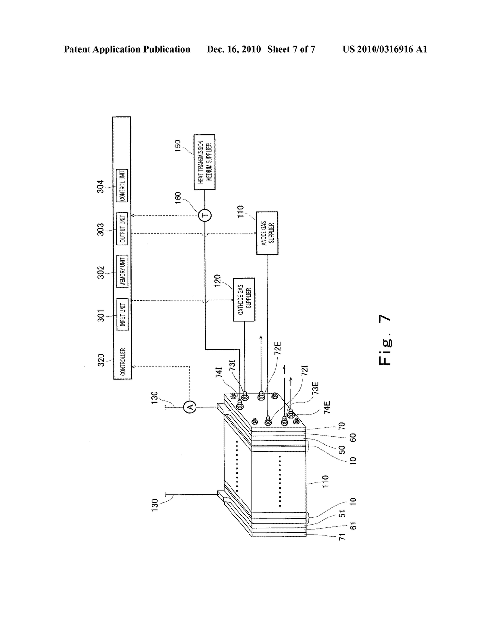 POLYMER ELECTROLYTE FUEL CELL SYSTEM - diagram, schematic, and image 08