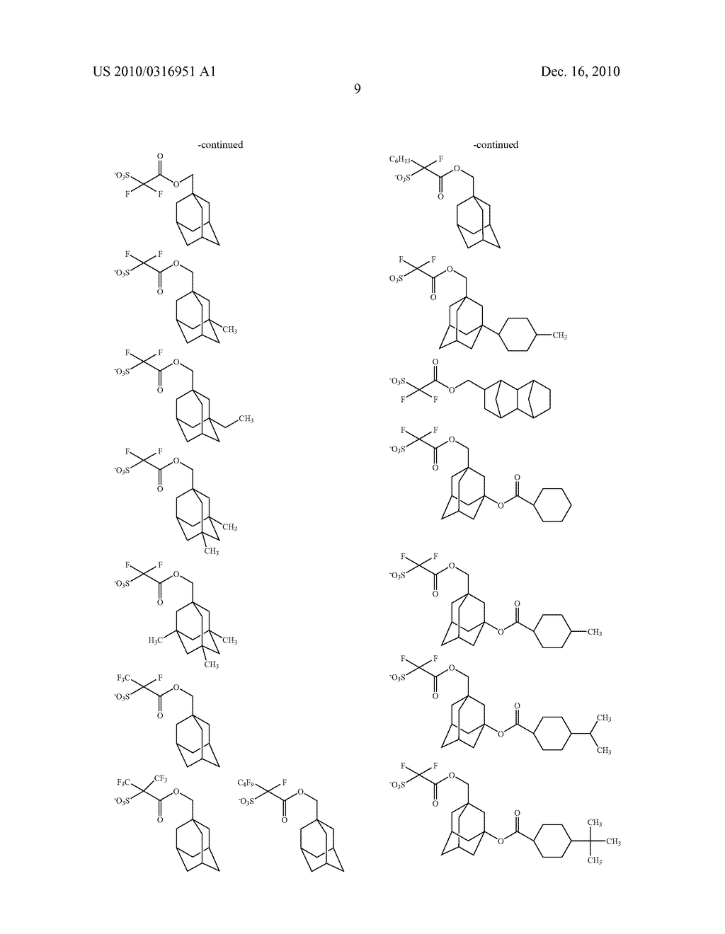 SALT AND PHOTORESIST COMPOSITION CONTAINING THE SAME - diagram, schematic, and image 10