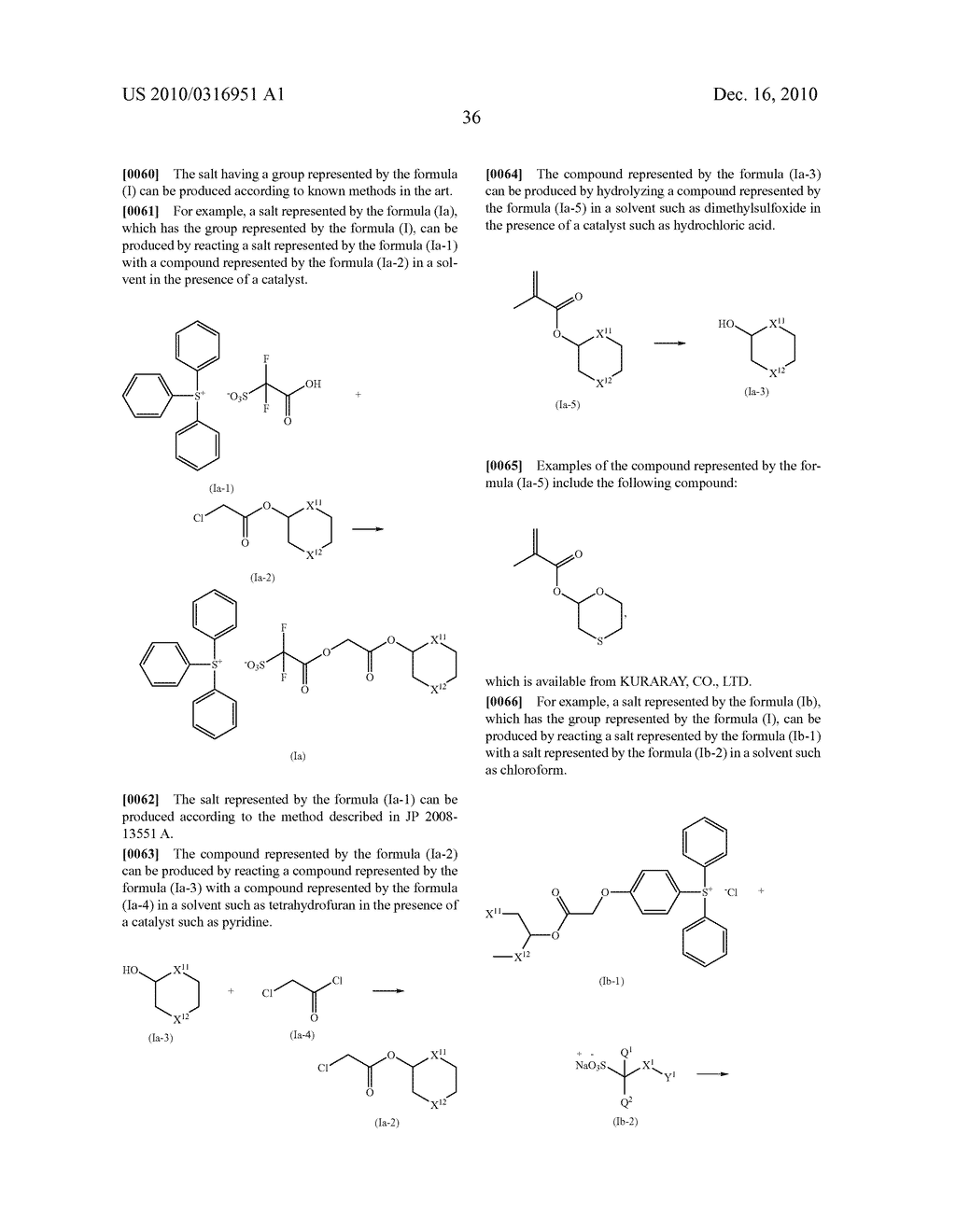 SALT AND PHOTORESIST COMPOSITION CONTAINING THE SAME - diagram, schematic, and image 37