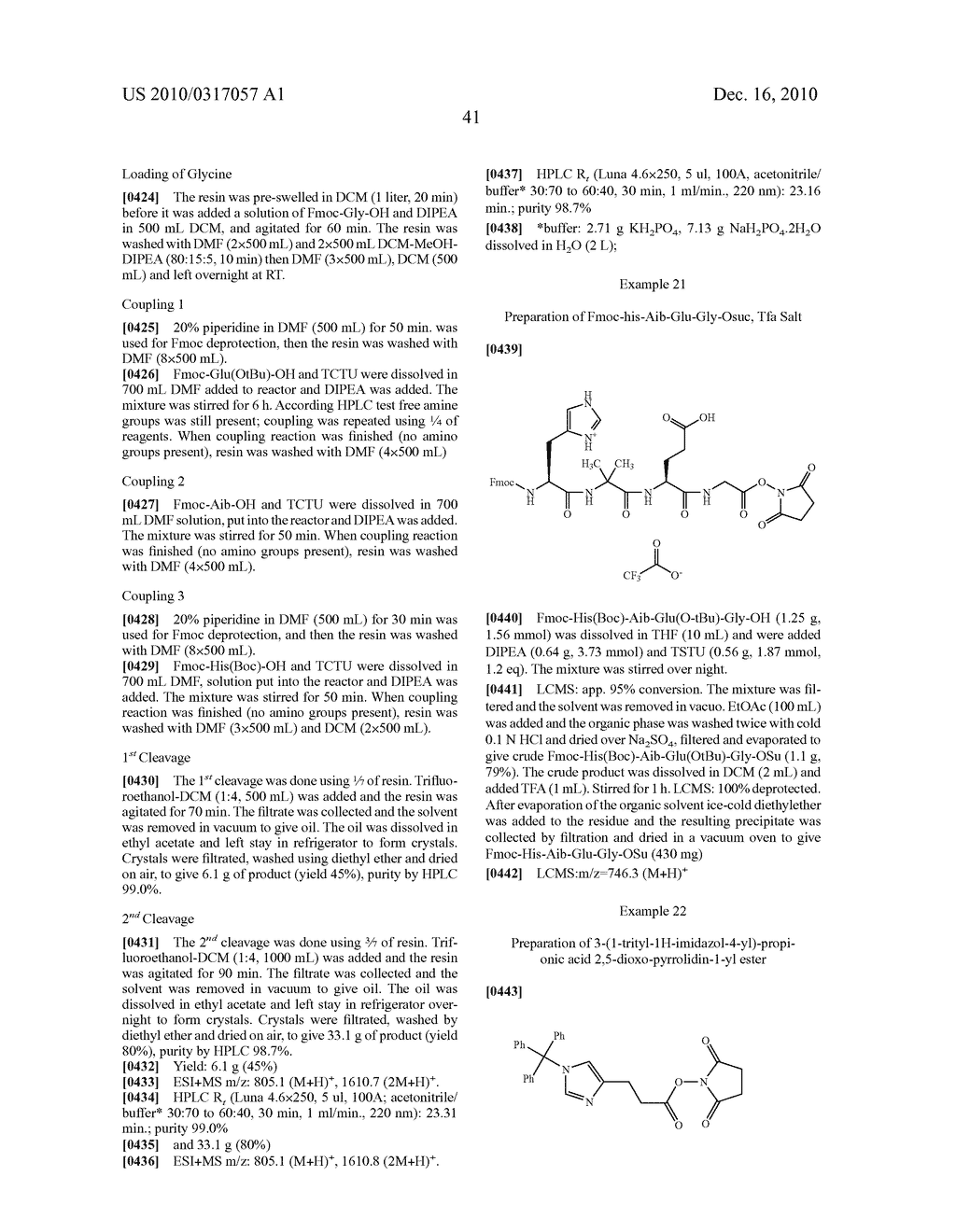 SEMI-RECOMBINANT PREPARATION OF GLP-1 ANALOGUES - diagram, schematic, and image 57