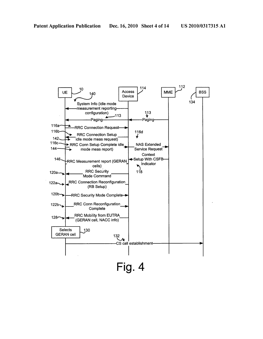 Method for accessing a service unavailable through a network cell - diagram, schematic, and image 05