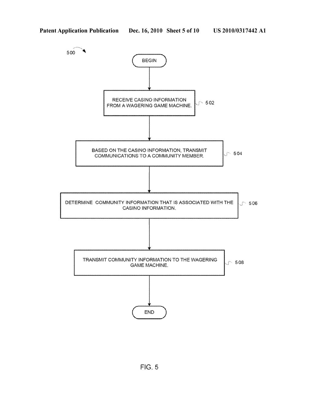  WAGERING GAME COMMUNITY ENVIRONMENT - diagram, schematic, and image 06