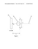 Golf putting stroke training device diagram and image