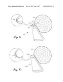 GOLF CLUB HEAD HAVING A HOLLOW RAIL MEMBER diagram and image