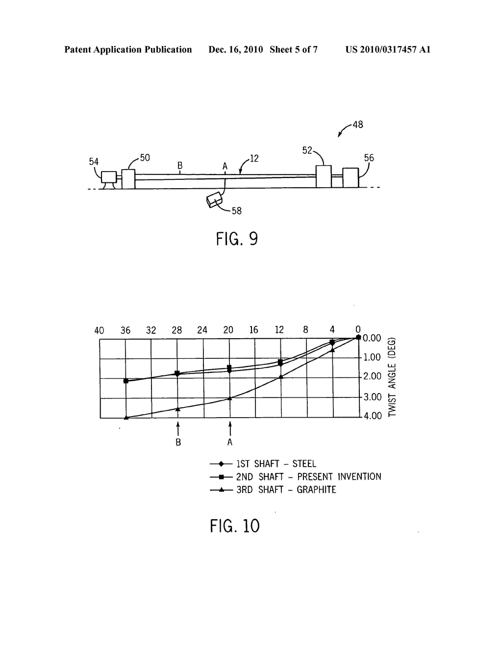 Multi-sectional co-cured golf shaft - diagram, schematic, and image 06