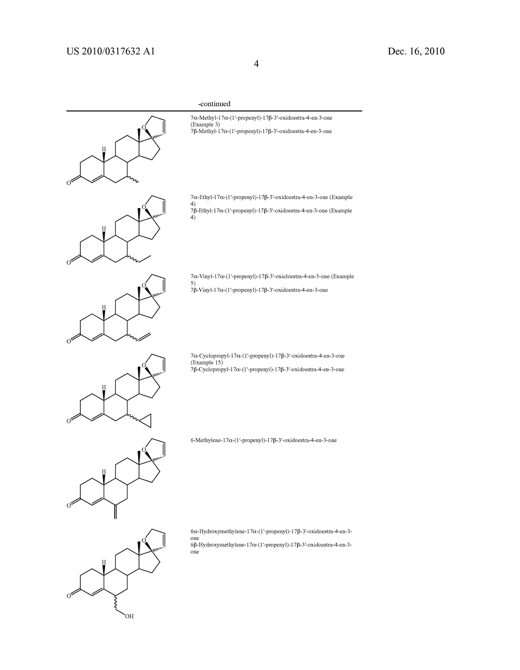 17-(1'PROPENYL)-17-3'-OXIDOESTRA-4-EN-3-ONE DERIVATIVE, USE THEREOF, AND MEDICAMENT CONTAINING SAID DERIVATIVE - diagram, schematic, and image 05