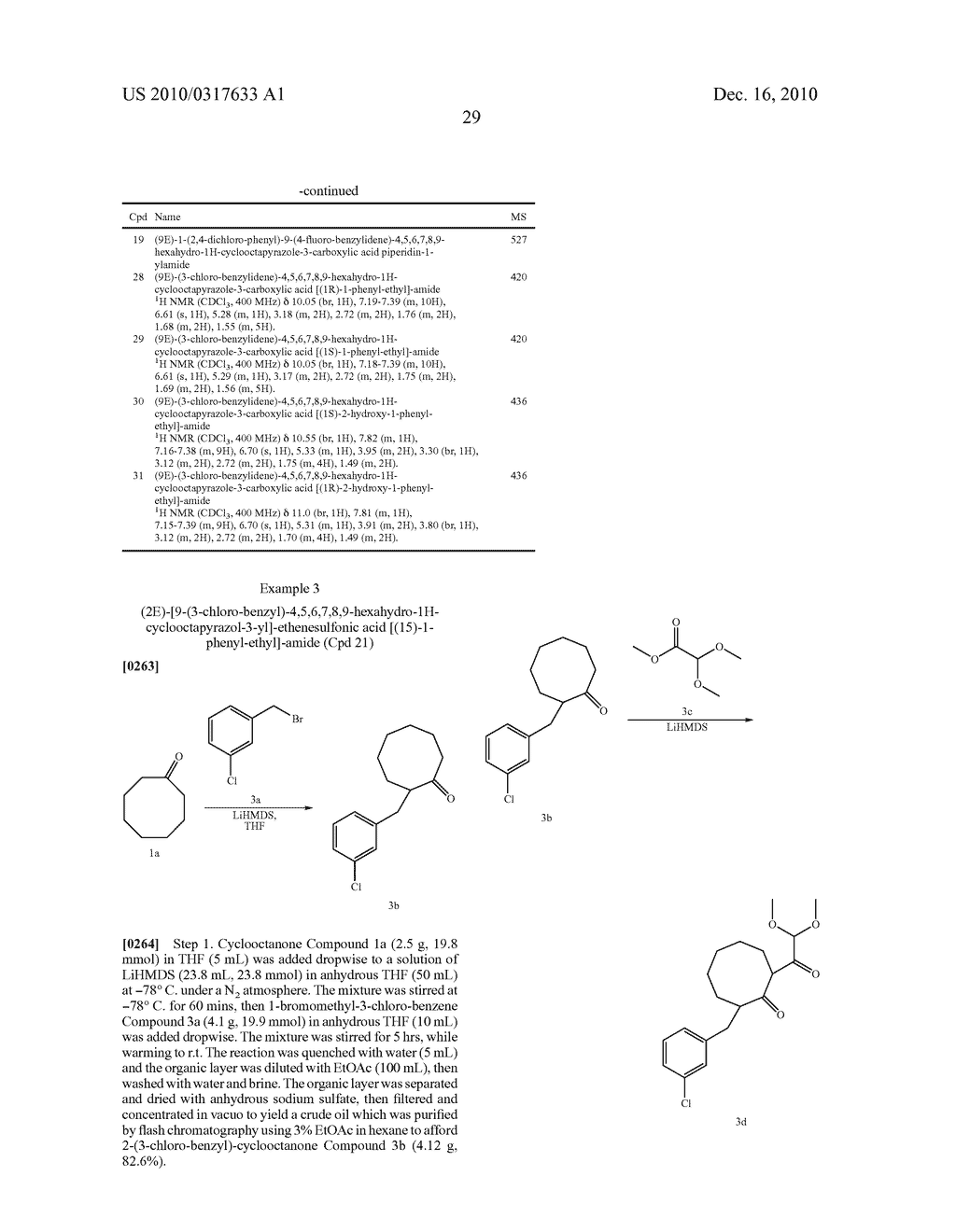 HEXAHYDRO-CYCLOOCTYL PYRAZOLE CANNABINOID MODULATORS - diagram, schematic, and image 30