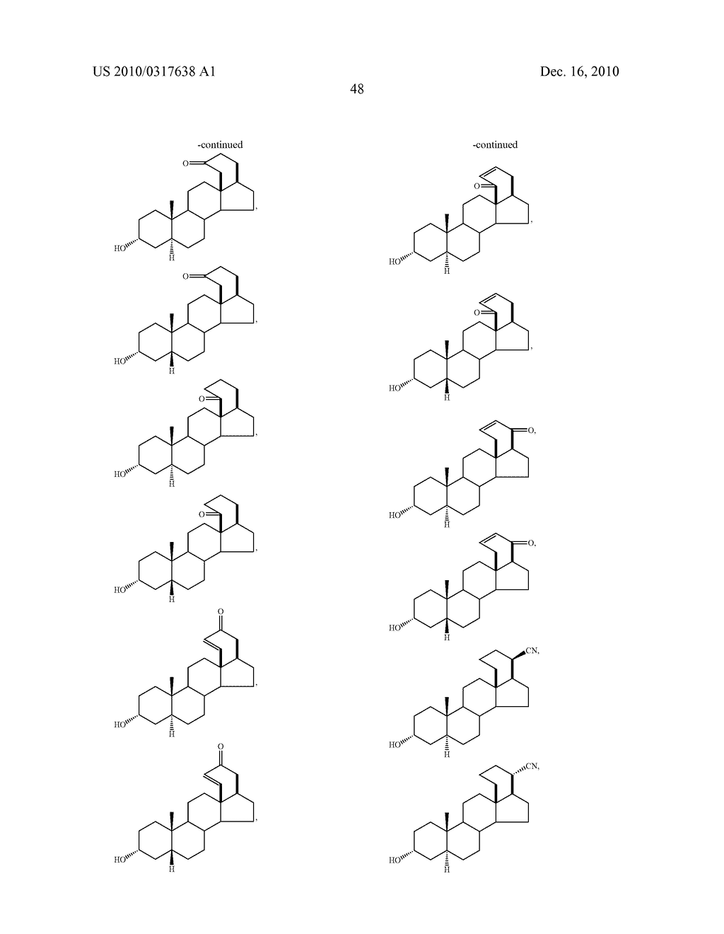 Neuroactive 13,24-Cyclo-18,21-Dinorcholanes and Structurally Related Pentacylic Steroids - diagram, schematic, and image 50