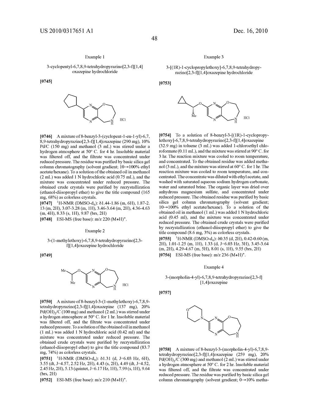 PYRAZINOOXAZEPINE DERIVATIVES - diagram, schematic, and image 49