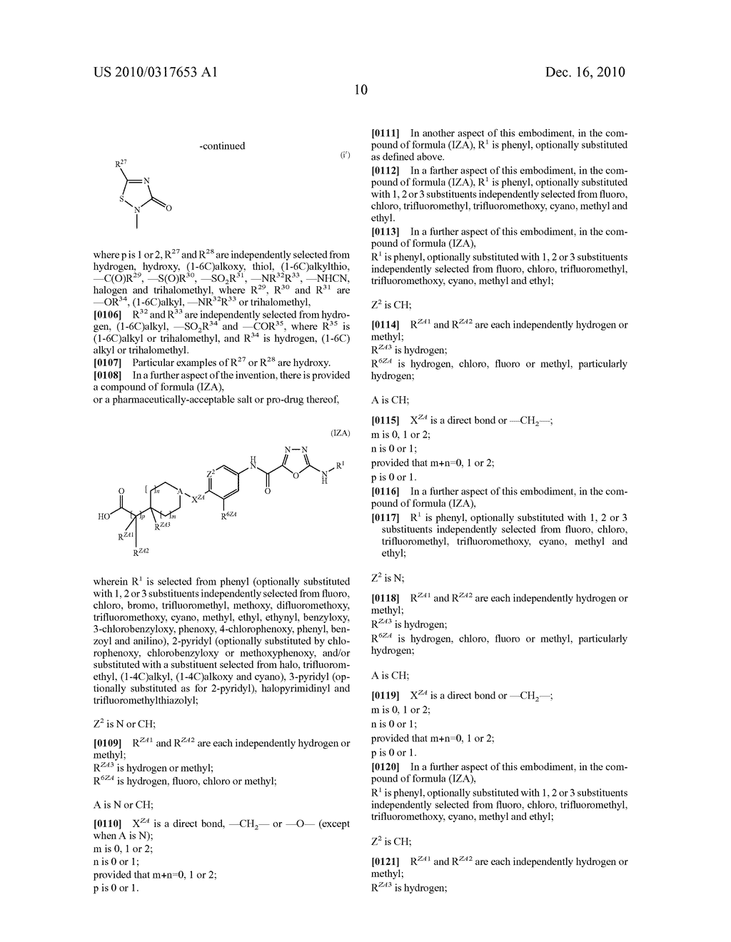 OXADIAZOLE DERIVATIVES AS DGAT INHIBITORS - diagram, schematic, and image 11