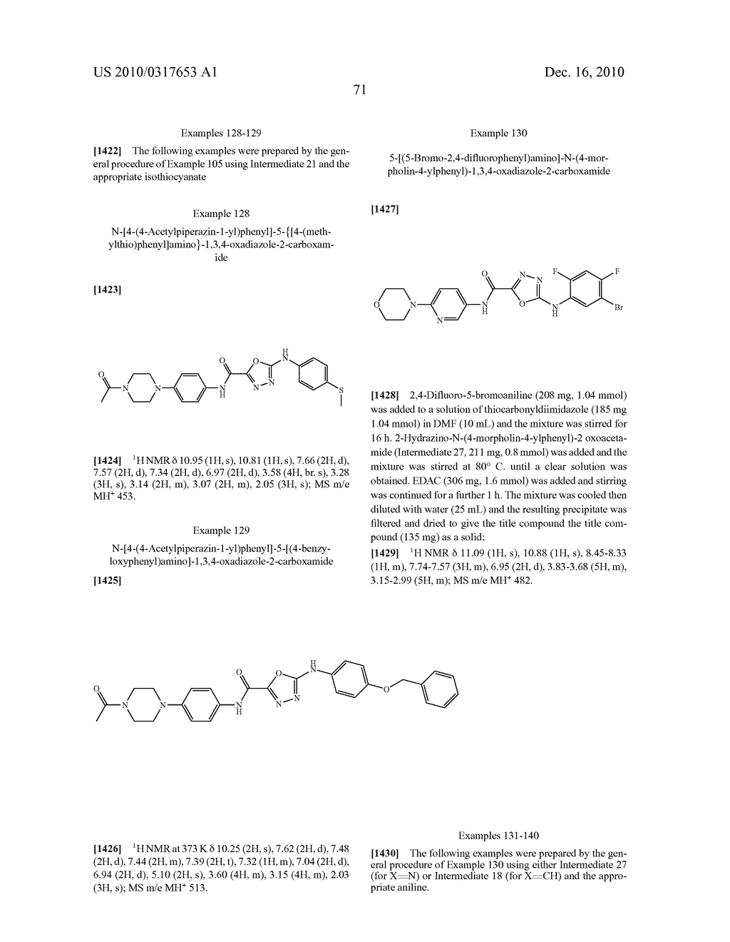 OXADIAZOLE DERIVATIVES AS DGAT INHIBITORS - diagram, schematic, and image 72