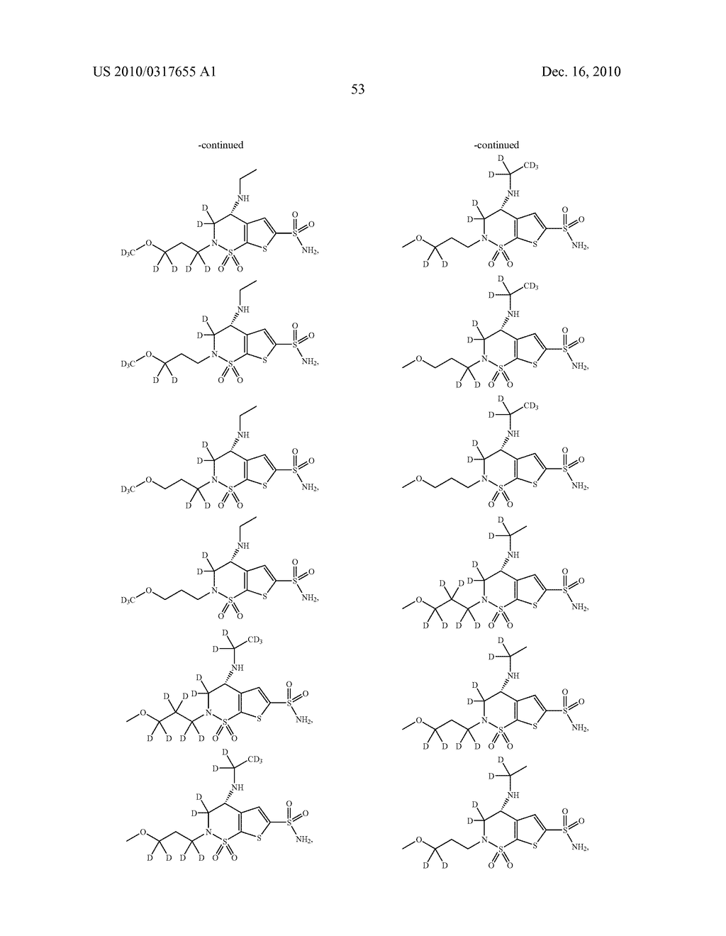 SULFONAMIDE INHIBITORS OF CARBONIC ANHYDRASE - diagram, schematic, and image 54