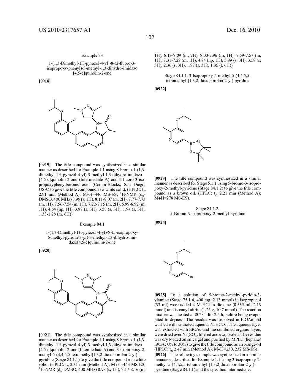 1H-IMIDAZO[4,5-c]QUINOLINONE DERIVATIVES - diagram, schematic, and image 103