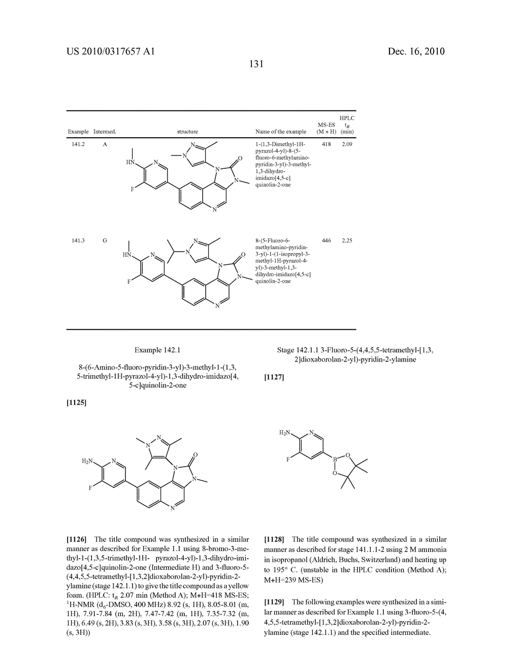 1H-IMIDAZO[4,5-c]QUINOLINONE DERIVATIVES - diagram, schematic, and image 132