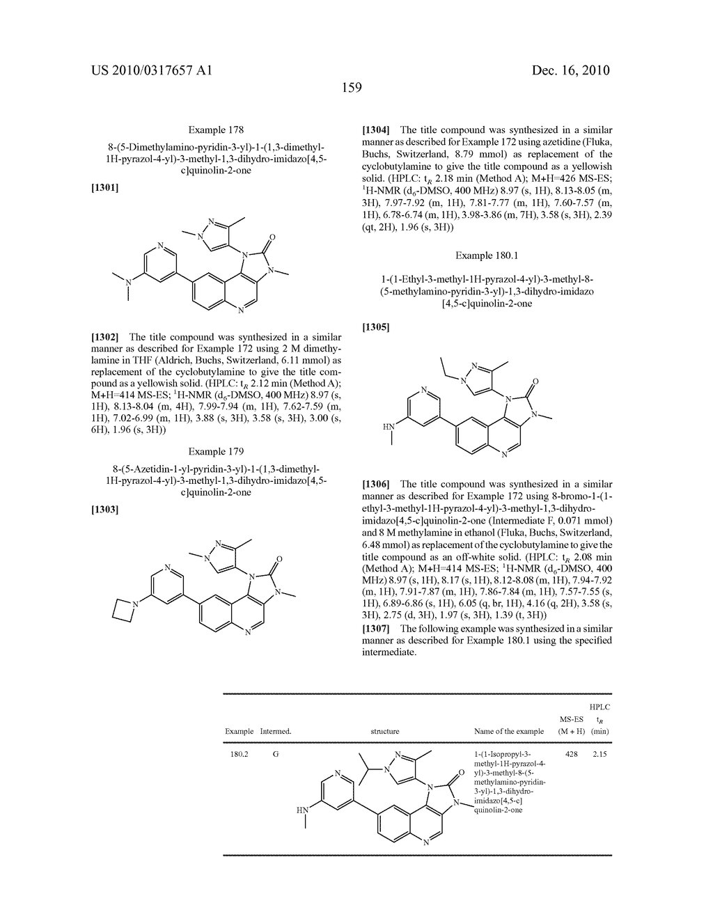 1H-IMIDAZO[4,5-c]QUINOLINONE DERIVATIVES - diagram, schematic, and image 160