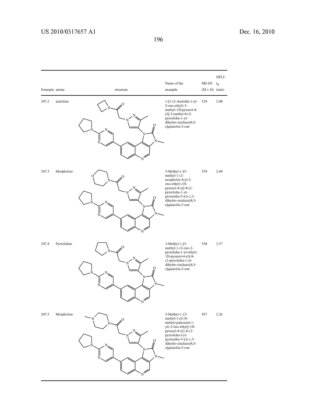 1H-IMIDAZO[4,5-c]QUINOLINONE DERIVATIVES - diagram, schematic, and image 197