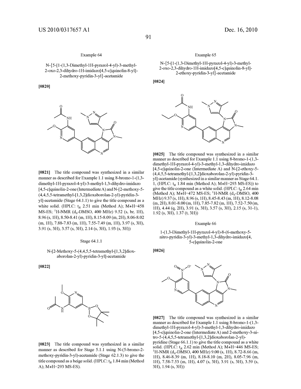 1H-IMIDAZO[4,5-c]QUINOLINONE DERIVATIVES - diagram, schematic, and image 92