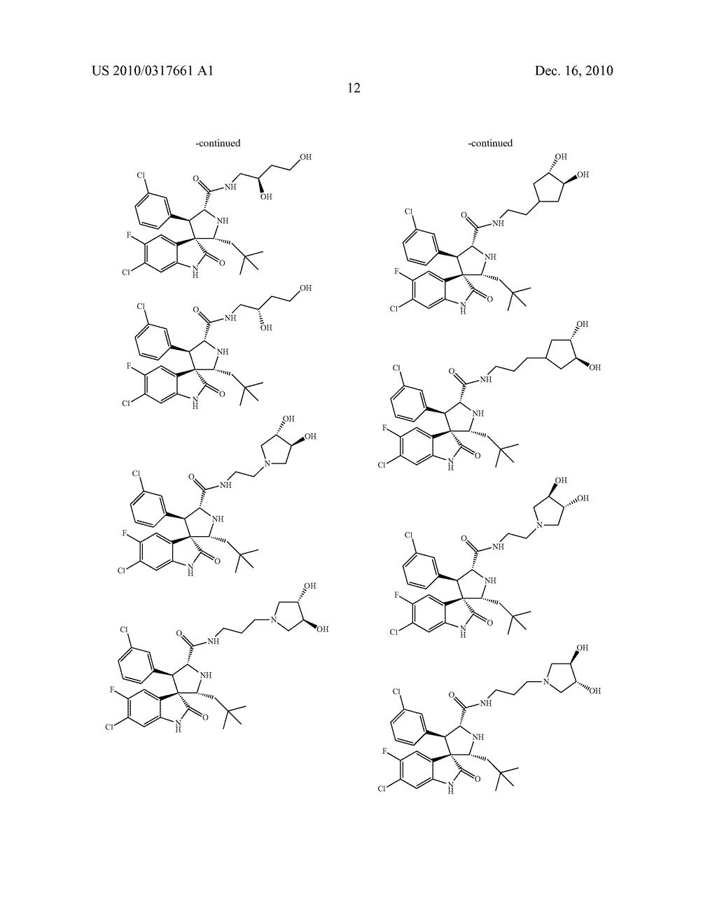 SMALL MOLECULE INHIBITORS OF MDM2 AND THE USES THEREOF - diagram, schematic, and image 13