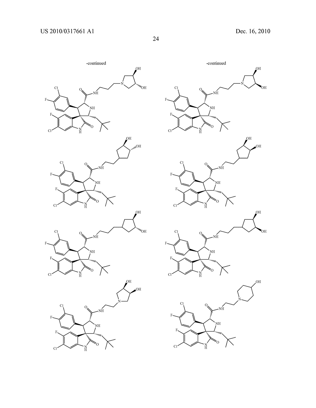 SMALL MOLECULE INHIBITORS OF MDM2 AND THE USES THEREOF - diagram, schematic, and image 25