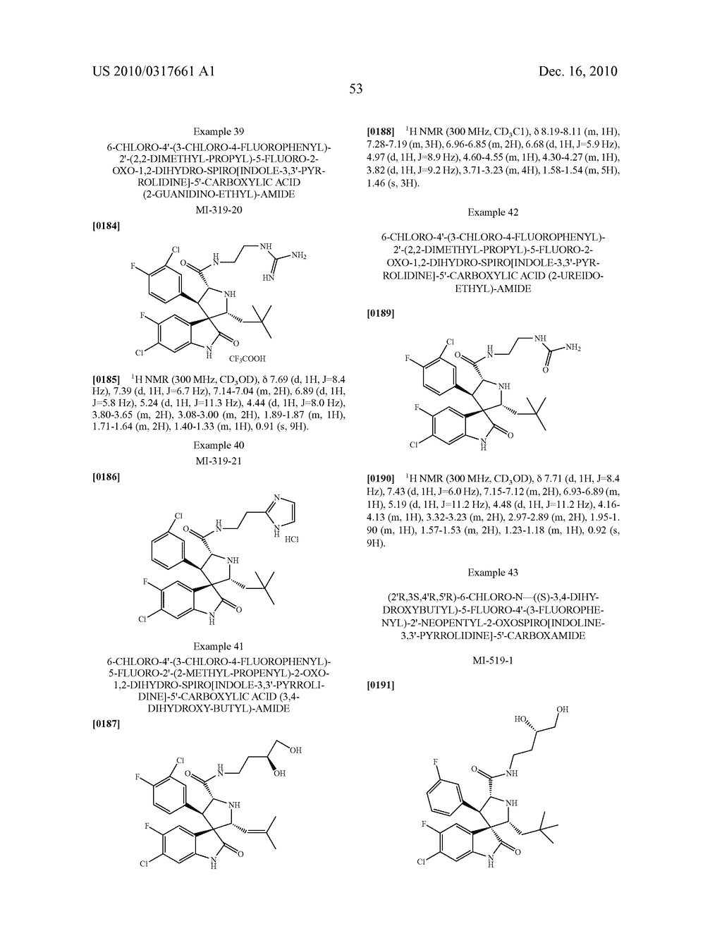 SMALL MOLECULE INHIBITORS OF MDM2 AND THE USES THEREOF - diagram, schematic, and image 54