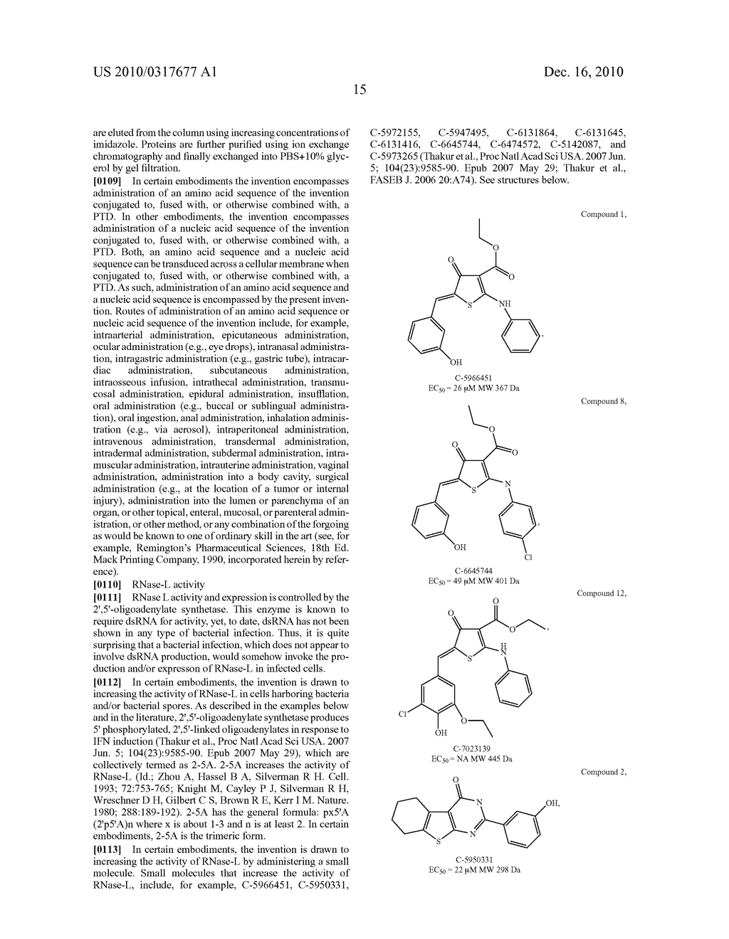 Methods of Treating a Microbial Infection by Modulating RNase-L Expression and/or Activity - diagram, schematic, and image 30