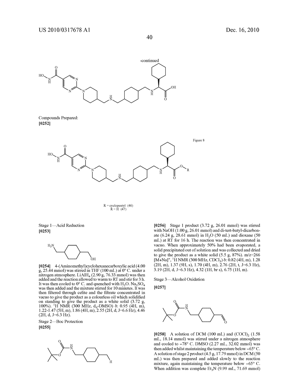 HYDROXAMATES AS INHIBITORS OF HISTONE DEACETYLASE - diagram, schematic, and image 41