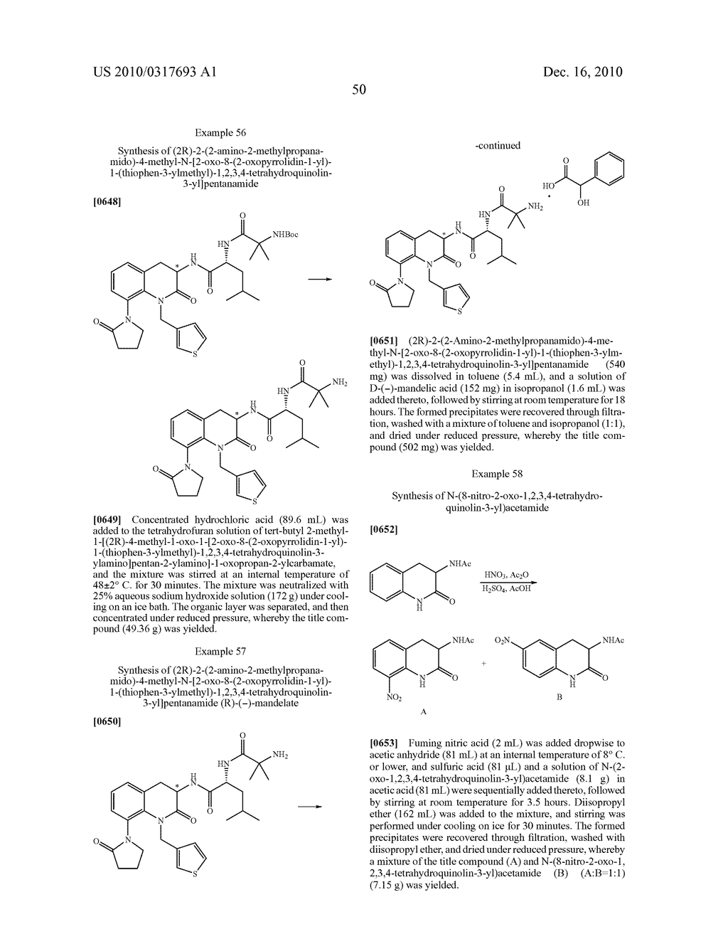 3,8-DIAMINOTETRAHYDROQUINOLINE DERIVATIVE - diagram, schematic, and image 51