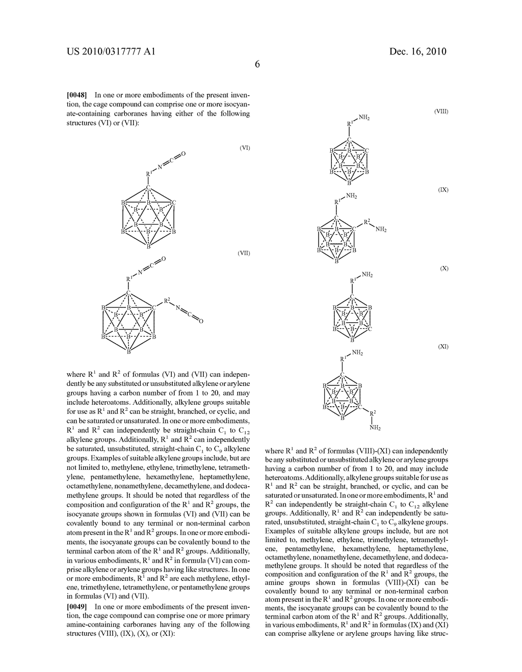 COMPOSITIONS CONTAINING BORANE OR CARBORANE CAGE COMPOUNDS AND RELATED APPLICATIONS - diagram, schematic, and image 21
