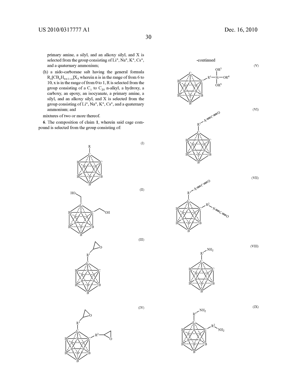 COMPOSITIONS CONTAINING BORANE OR CARBORANE CAGE COMPOUNDS AND RELATED APPLICATIONS - diagram, schematic, and image 45