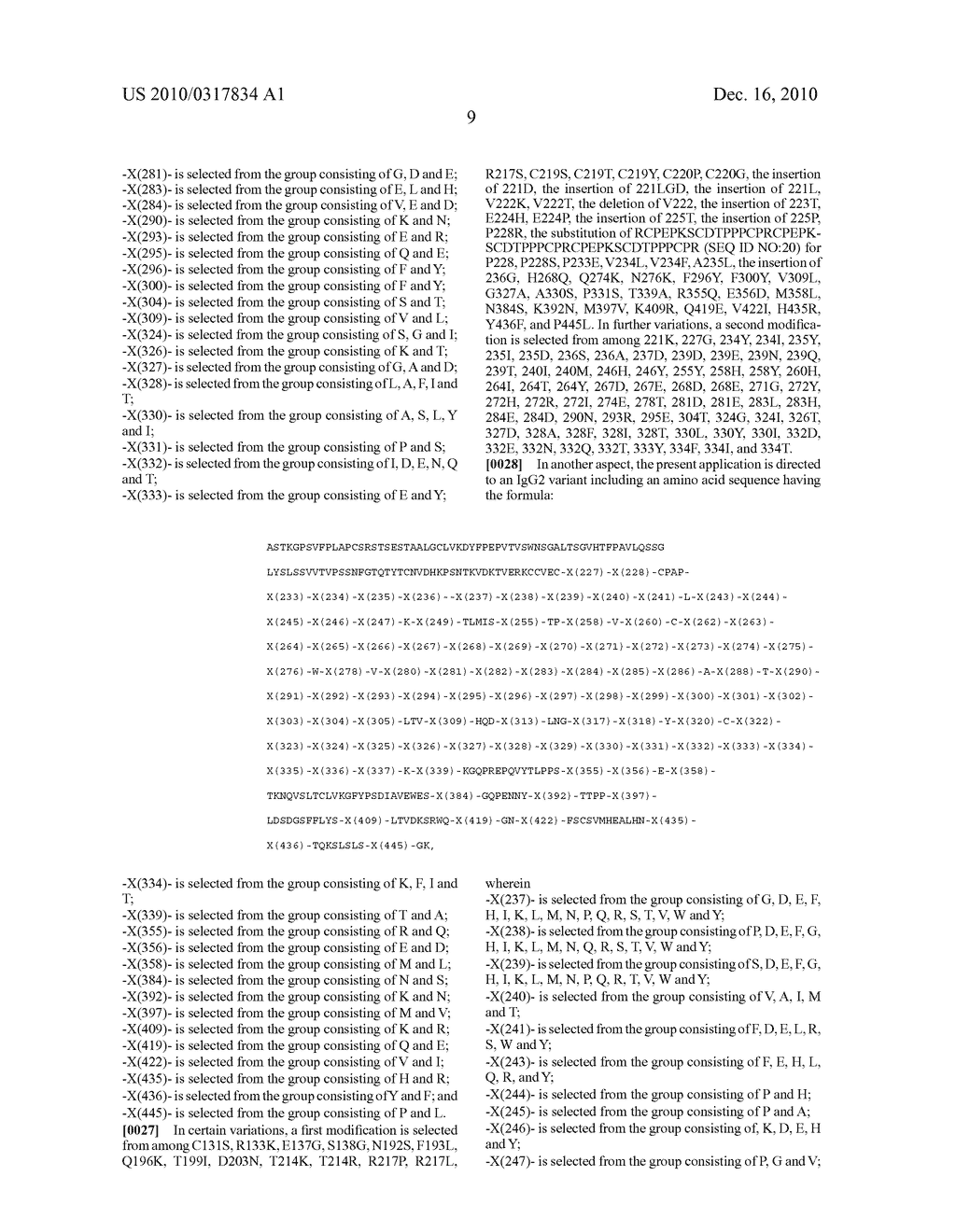 IgG Immunoglobulin Variants with Optimized Effector Function - diagram, schematic, and image 60