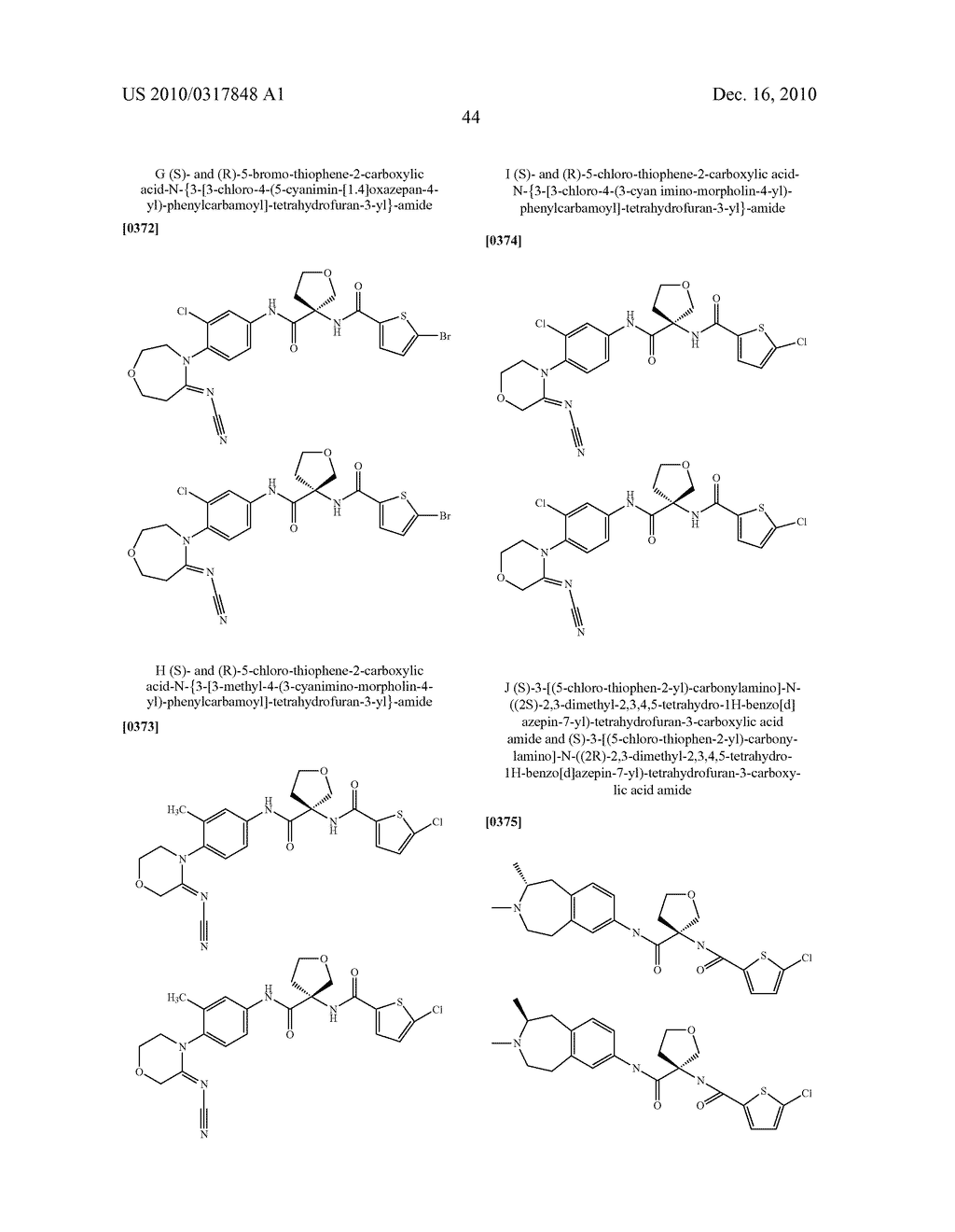 PROCESS FOR THE SYNTHESIS OF DERIVATIVES OF 3-AMINO-TETRAHYDROFURAN-3-CARBOXYLIC ACID AND USE THEREOF AS MEDICAMENTS - diagram, schematic, and image 49