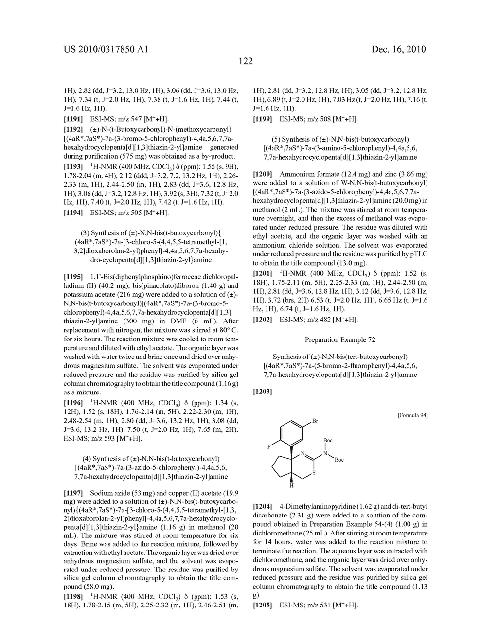 CONDENSED AMINODIHYDROTHIAZINE DERIVATIVE - diagram, schematic, and image 123