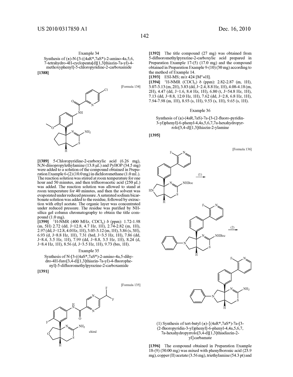 CONDENSED AMINODIHYDROTHIAZINE DERIVATIVE - diagram, schematic, and image 143