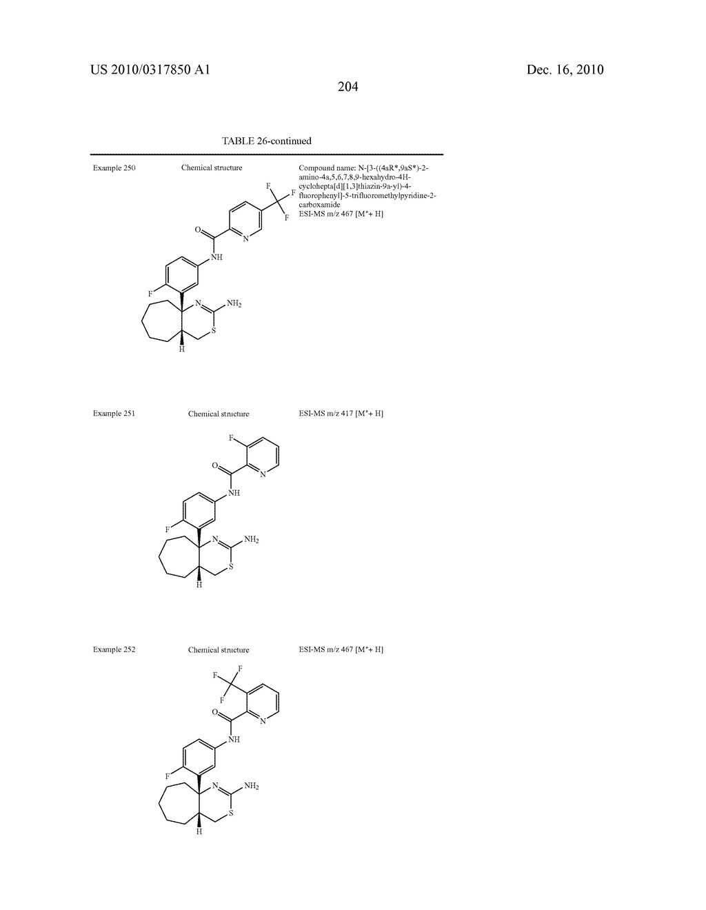 CONDENSED AMINODIHYDROTHIAZINE DERIVATIVE - diagram, schematic, and image 205