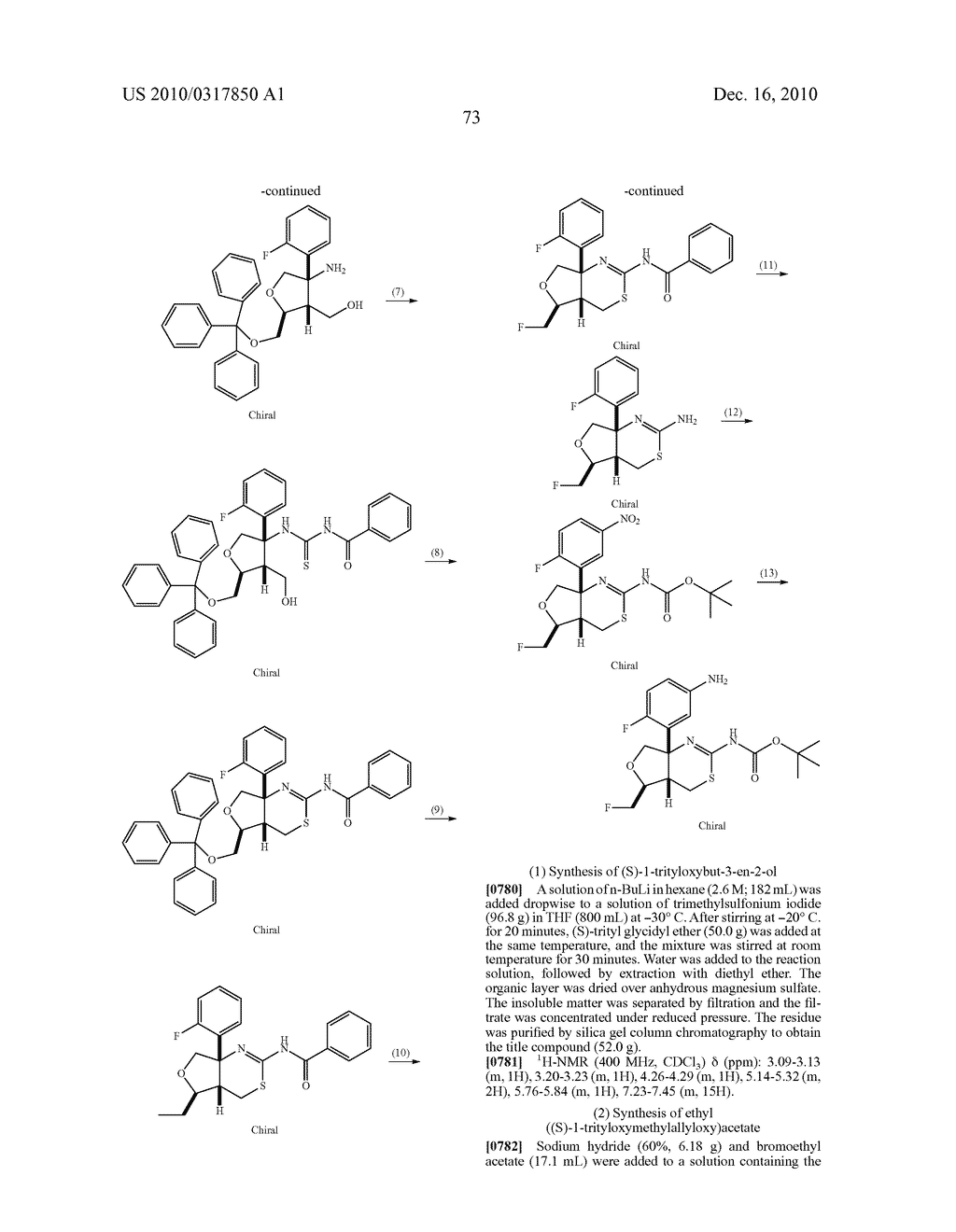 CONDENSED AMINODIHYDROTHIAZINE DERIVATIVE - diagram, schematic, and image 74