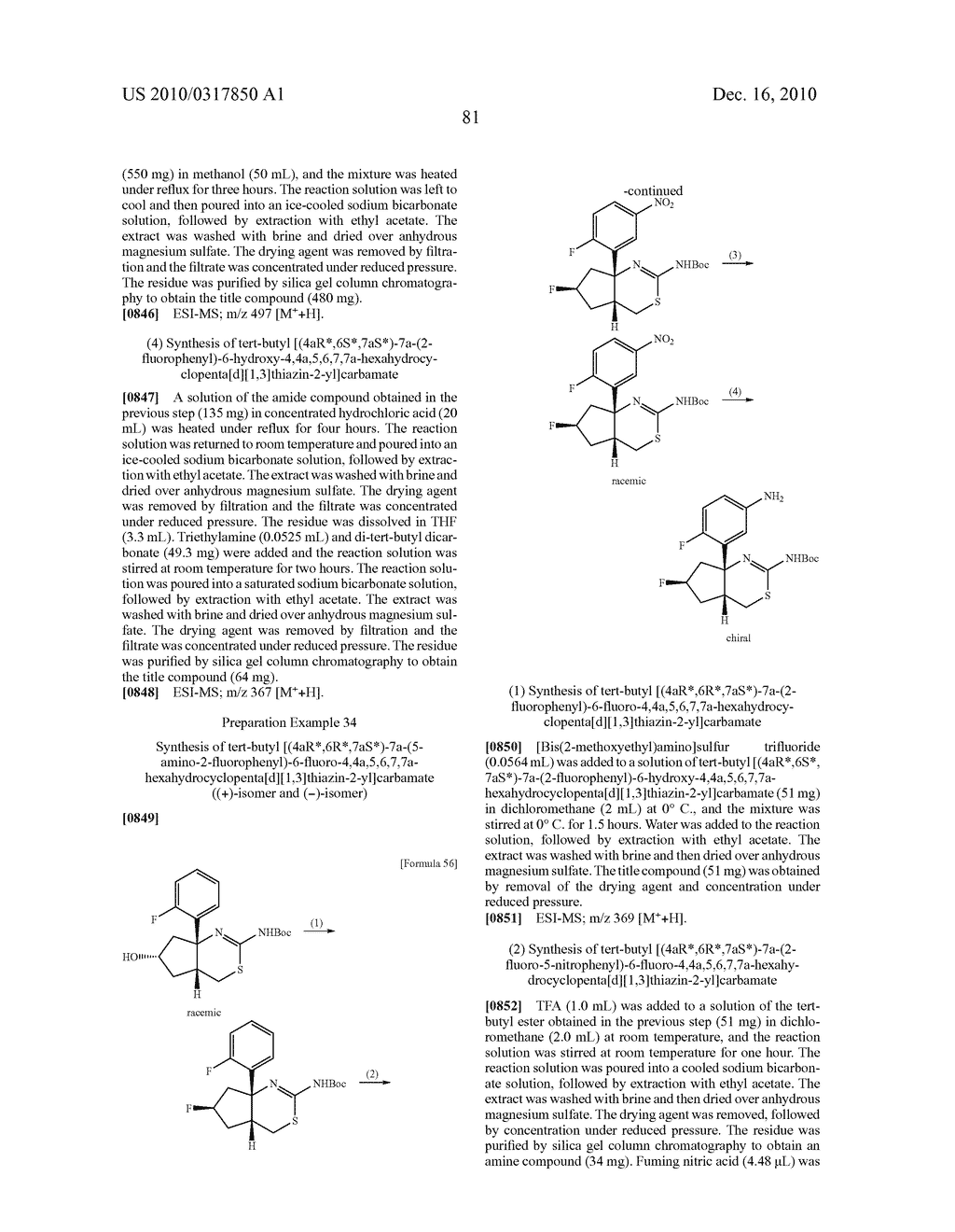 CONDENSED AMINODIHYDROTHIAZINE DERIVATIVE - diagram, schematic, and image 82