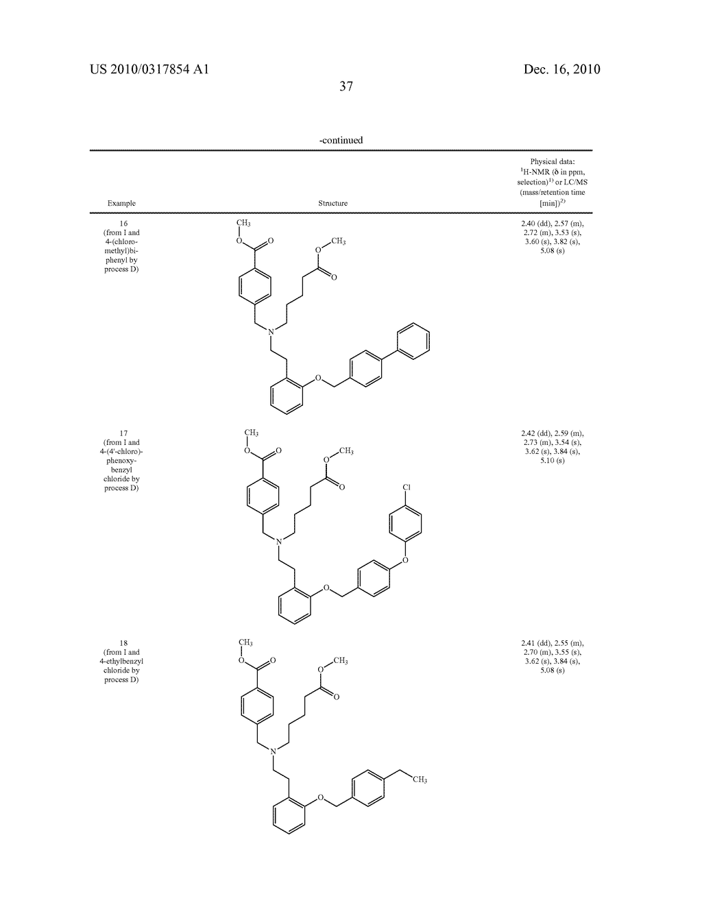 NOVEL AMINODICARBOXYLIC ACID DERIVATIVES HAVING PHARMACEUTICAL PROPERTIES - diagram, schematic, and image 38